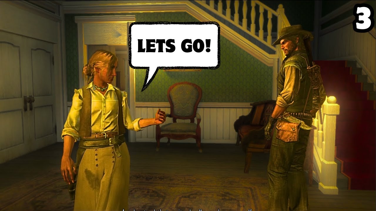 Ей нравится кататься на лошадях 👀... Прохождение Red Dead Redemption, эпизод 3