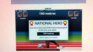 Qwop - worlds slowest but greatest 100m ever