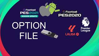 COMO INSTALAR UM OPTION FILE NO PES 21/20 PELO CELULAR