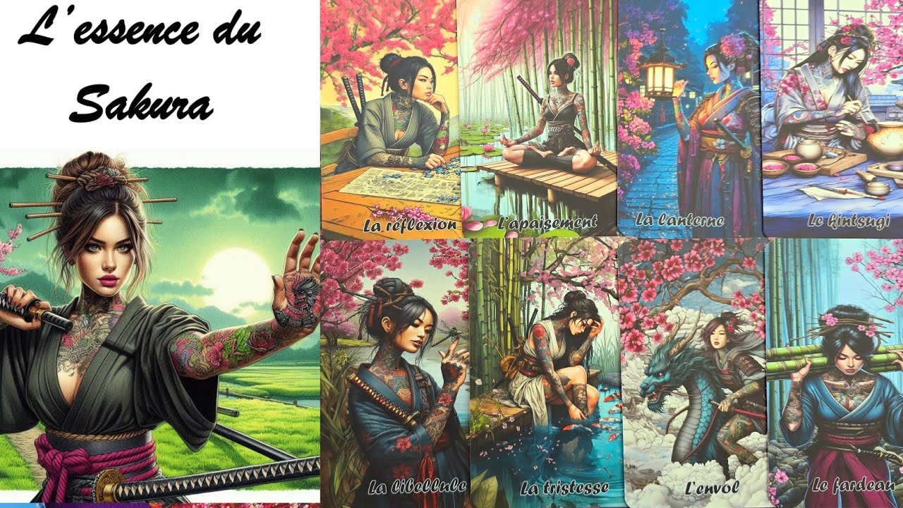 🌸🎋 L'oracle L'essence du Sakura de 