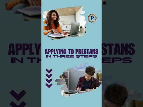 Applying to Prestans Online Academy