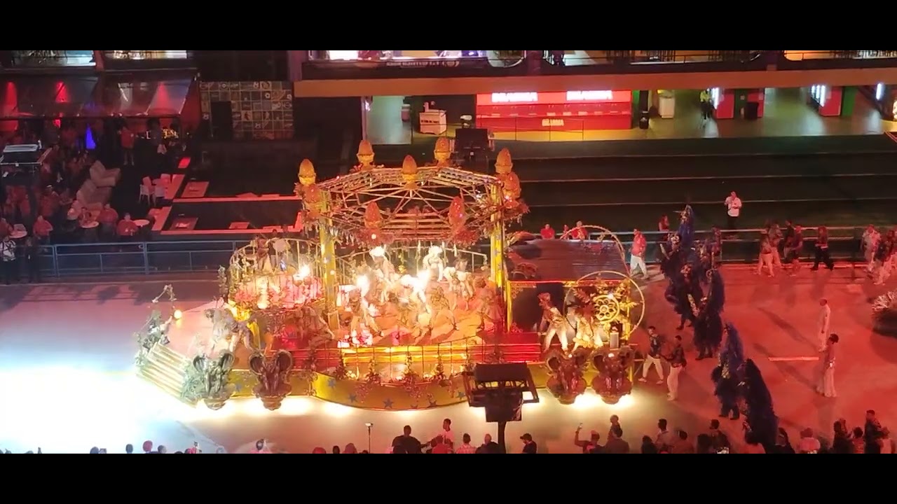 Comissão de frente e Mestre sala/Porta bandeira Gres União da Ilha