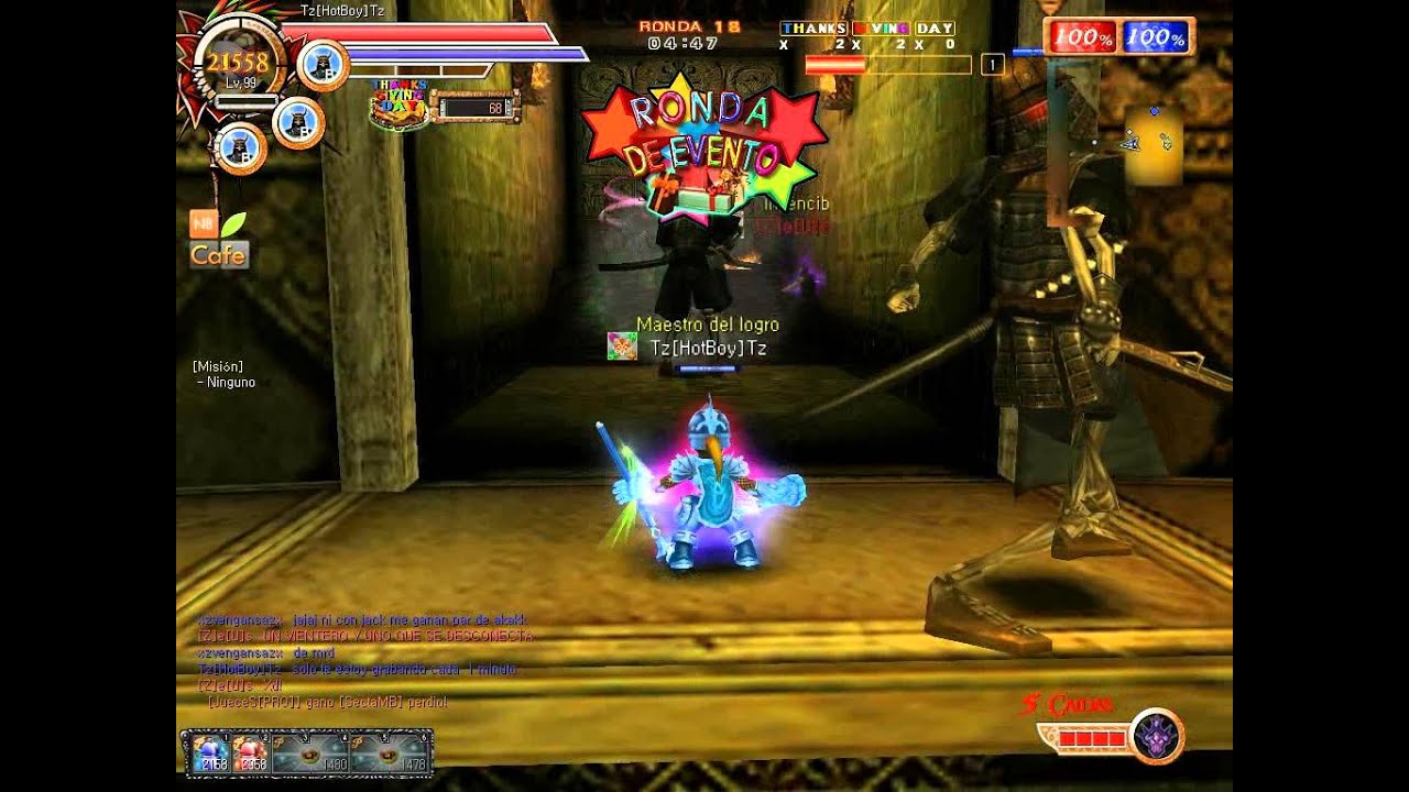 desconectandose en pleno juego de Rakion :parte 2