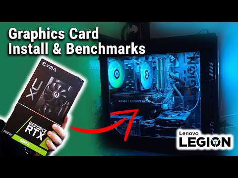 Graphics Card Install Tutorial & Benchmarks of EVGA Nvidia GeForce RTX 3060Ti