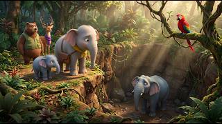 The Great Elephant Rescue 🐘❤️ | Gaja Adventures Episode 3 | Animated Story #friendhip #new
