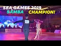 Champion philippines samba sea games 2019 dancesports 4k quality wilbert pearl solo dance