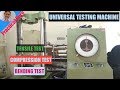 UNIVERSAL TESTING MACHINE ||UTM MACHINE BASIC PARTS AND WORKING ||WHAT IS UNIVERSAL TESTING MACHINE