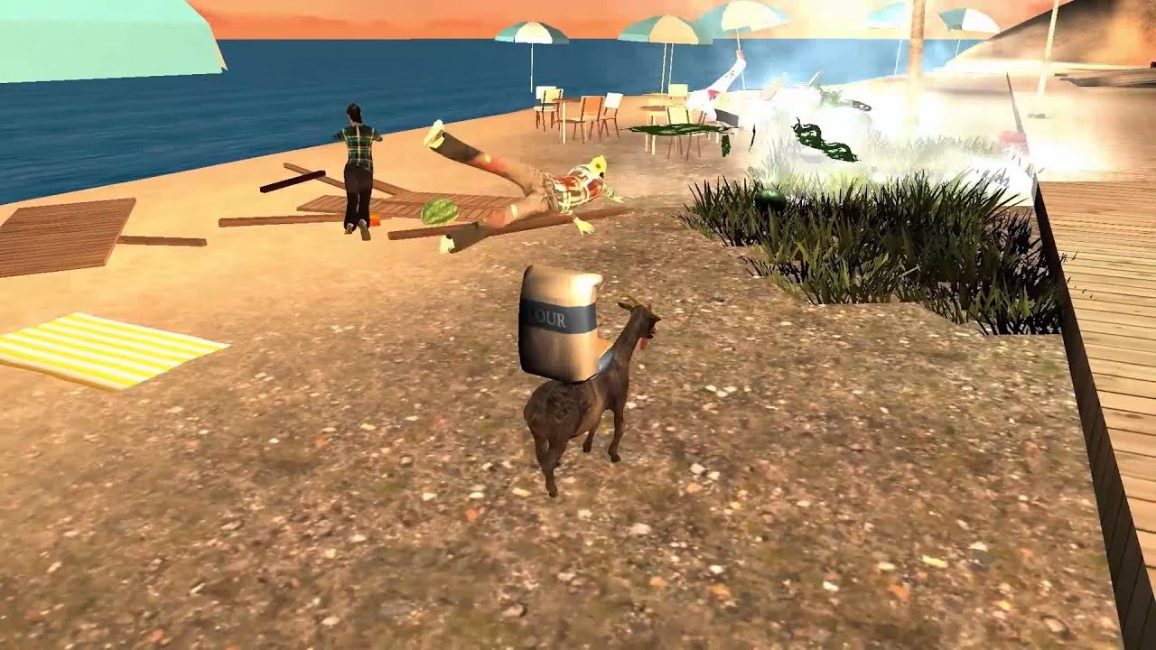 Goat Simulator GoatZ MOD APK cover