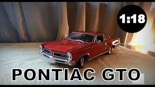 Pontiac GTO 1965 1:18 I Sun Star American Collection I Шикарный musclecar