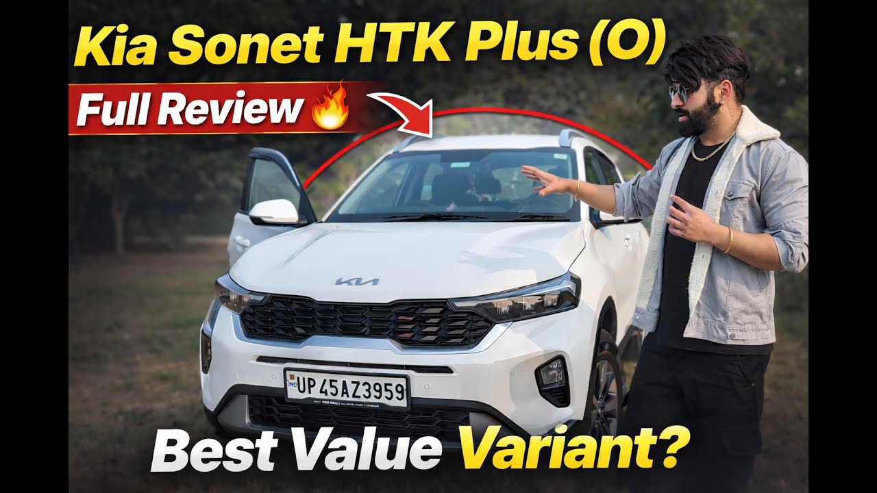 Kia Sonet HTK Plus (O) Full Review 🔥 | Best Value Variant?
