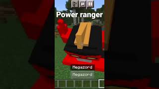 power ranger in minecraft #minecraft screenshot 4