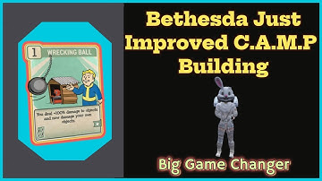 C.A.M.P Building Just Got A Epic Update -Fallout 76 (PTS)