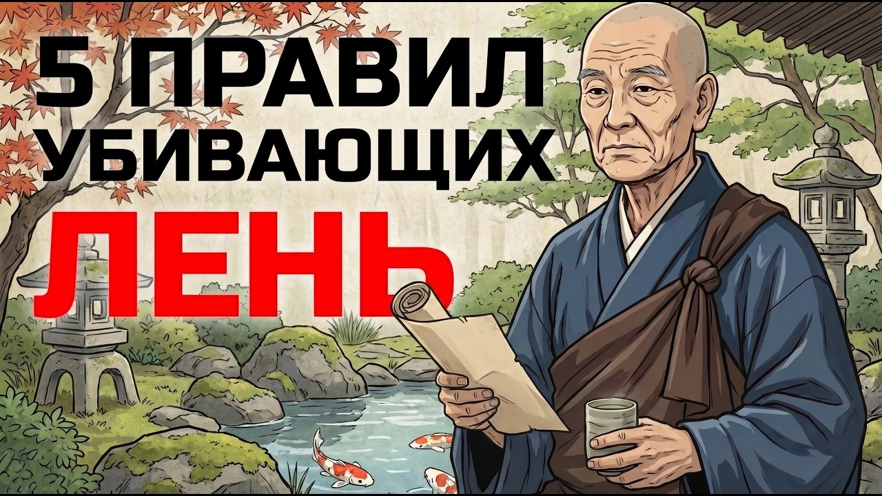 5 Утренних правил, Которые Убьют Лень НАВСЕГДА: Японски… — Transcript