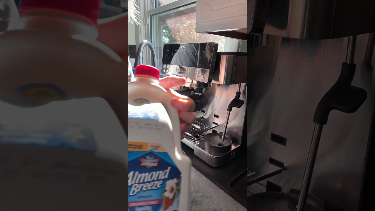 Peppermint Mocha Latte In My Ninja Luxe Espresso Machine 