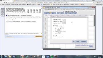 9.2 Confidence interval with Data