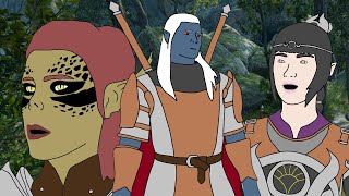 Baldur's Gate 3 But You're A Drow