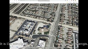 Viewing I3S Streaming data With Cesium.