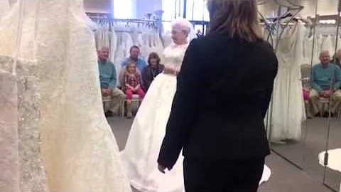 Ruth Sullivan, 92, gets her dream wedding dress