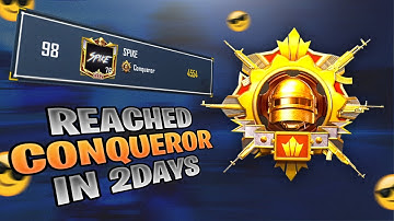 THIS IS HOW I REACHED CONQUEROR IN 2 DAYS | BGMI | Mr Spike