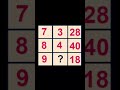 #Comment #RisingStar #Maths @RisingStar #Puzzals #Reasoning #Simple @mathsmasti #Shorts