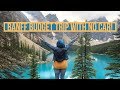 BANFF BUDGET TRIP WITH NO CAR!!!! (LAKE MORAINE + LAKE LOUISE)