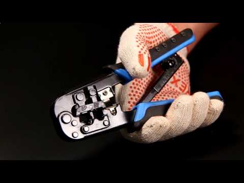 Кримпер для обжима RJ 45 RJ 11