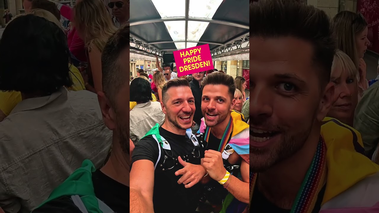 Surprise at the end of the reel…
There’s an invisible script that many LGBTQ+ travelers instinctively follow: scan the streets, read the room, and calculate if it’s safe to show affection to the person you love.
Fabio and I are so used to protecting ourselves like this, and we often get asked why we don’t show more affection on the streets. The truth is, breaking those old survival habits takes real work.
That’s why we love Pride. It creates a space where we can finally drop the fear.
@csddresden was no exception. The energy and community reaffirmed exactly who we are, and that miracle from nature at the very end of the day felt like a sign that our joy belongs here. 🌈
Thank you for such a gorgeous, unforgettable day. You’ve left a beautiful impression on our hearts.
And loved celebrating it all with the absolute legends Couple of Men.