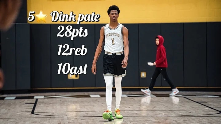 5DINK PATE DROPS A TRIPLE DOUBLE !!!! #viral #bask...