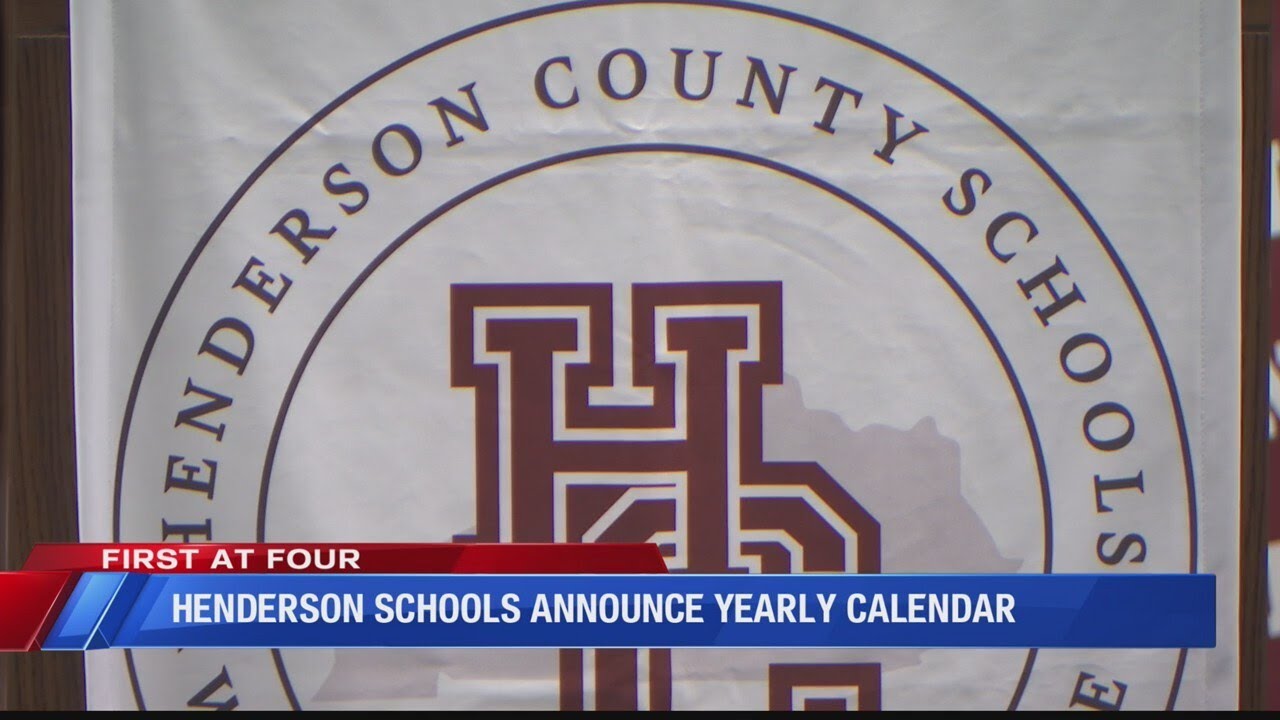 2024 25 School Year Calendar Announced for Henderson County Schools 2024 25 School Year Calendar Announced for Henderson County Schools