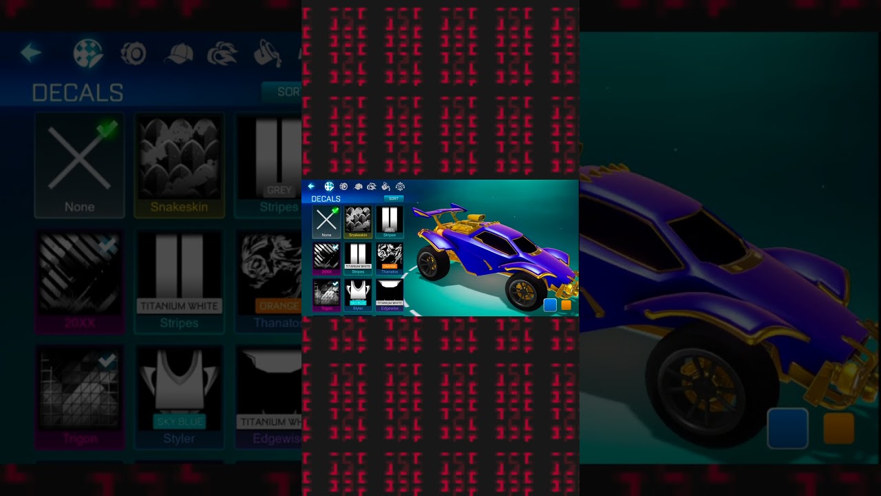 Rocket League Sideswipe Gold Octane!