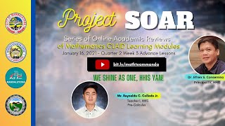 Unit Circle and Circular Functions - Pre-Calculus Week 3 Quarter 2 Project SOAR