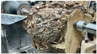 The Dark Side of Wood Turning: Rescuing Applewood Burl