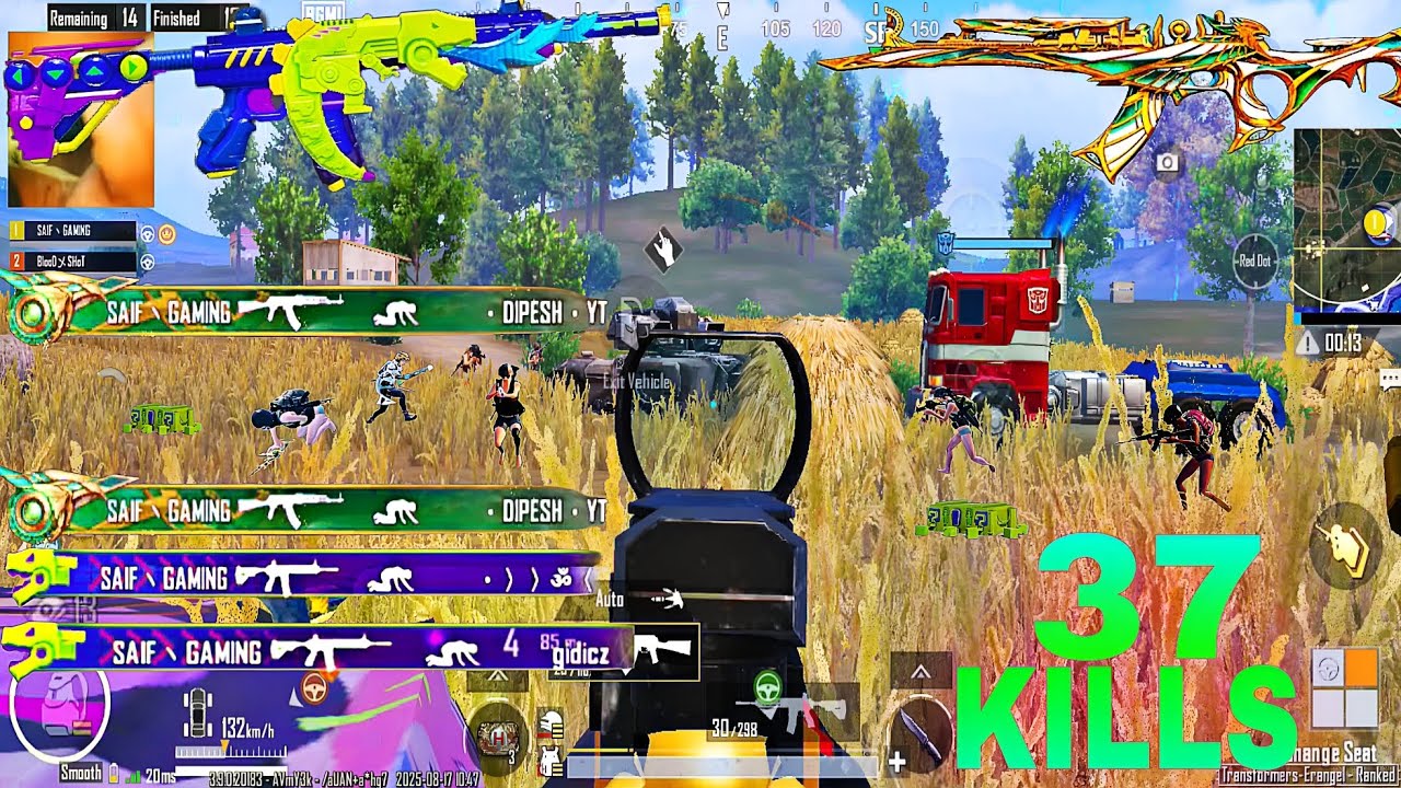 NEW AGGRESSIVE GAMEPLAY | NEW AGGRESIVE RUSH GAMEPLAY | @SaifGaming53 ...