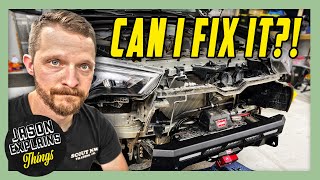 I Hit A Deer With the 4Runner! Can I Fix It Myself?!