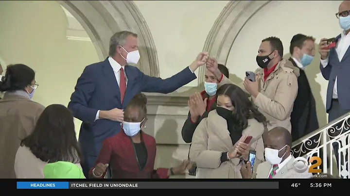 A Look Back At Mayor Bill De Blasio's Two Terms