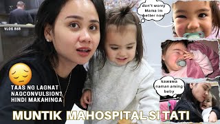 NATAKOT KAMI NI DADA😣 MUNTIK NA MAISUGOD SA HOSPITAL SI TATI😞