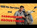 (PT.5) 1000 Km service and Carburetor Adjustment on the most HATED scooter on the internet