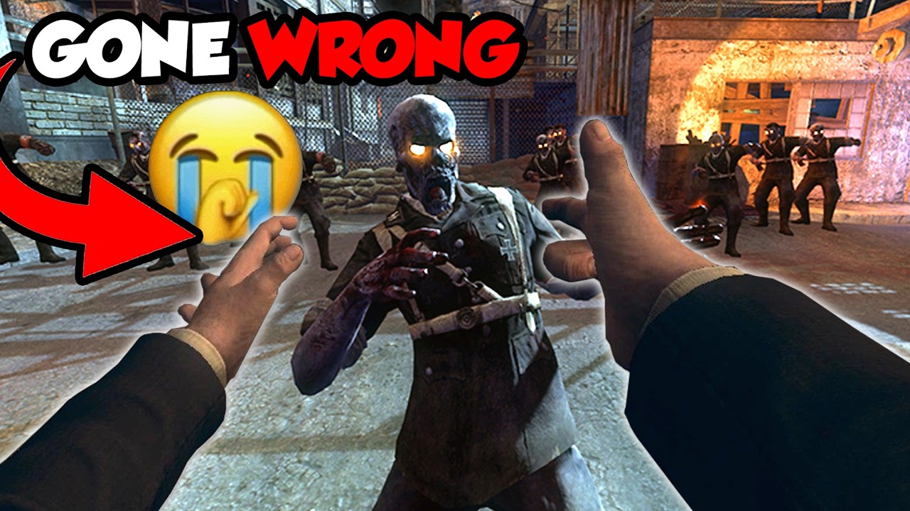 I tried the MODDED Pack-A-Punch Challenge On Der Riese... (Black Ops 1 ...