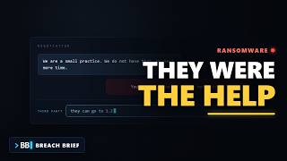 They Fixed Ransomware Attacks Then They Ran One