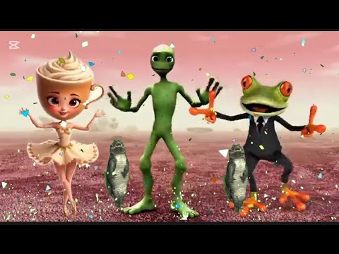 All Alien Vs Dame Tu Cosita Remix 2024 | Funny Alien Dance Meme | Viral ...