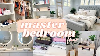 MASTER BEDROOM TOUR// PLUS Wardrobe + Ensuite// DECOR and ORGANISATION!/ Steph Pase