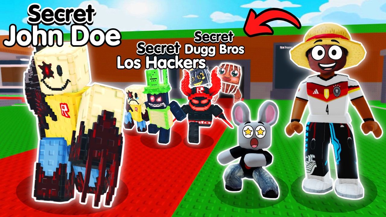 JOHN DOE, DUGGY BROS e NOVOS BRAINROTS INSANOS NA ATUALIZAÇÃO DO ROUBE UM BRAINROT!