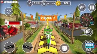 Bike Stunt Racing Offroad Tricks Master 2018 / Moto Stunt Racing Games / Android Gameplay Video screenshot 1