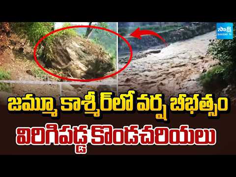జమ్మూ కాశ్మీర్‌లో వర్ష బీభత్సం..Heavy Rains Trigger Landslides in Jammu & Kashmir | Sakshi Tv - SAKSHITV