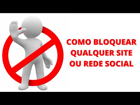 Vídeo: Como Bloquear Redes Sociais