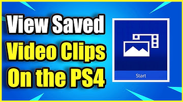 How to WATCH SAVED CLIPS on PS4 Capture Gallery App (Fast Method!)