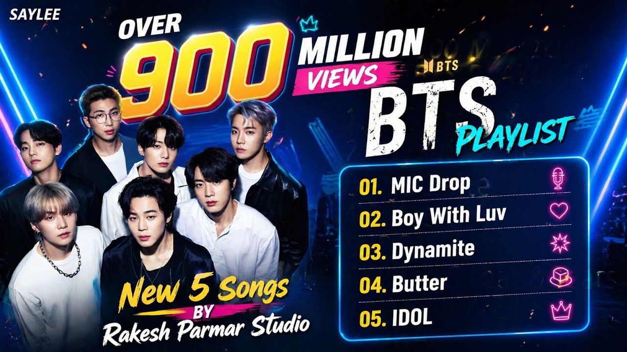 BTS Best Playlist 2026 🔥 Top Hits (MIC Drop, Dynamite, Butter