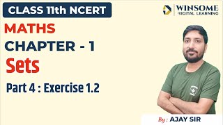 Class 11 Maths Chapter 1 Sets | Part 4 | Exercise 1.2 | CBSE|NCERT |STATE BOARD