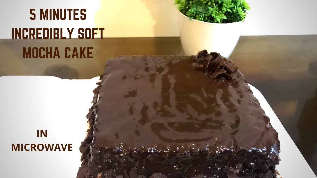 5 Minutes Mocha Cake In Microwave Super Moist Cake How to make