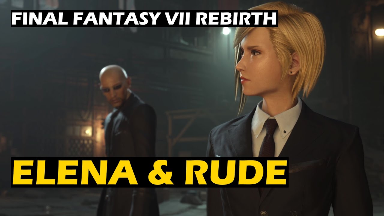 [BOSS] FFVII REBIRTH: ELENA E RUDE - YouTube